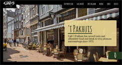 Desktop Screenshot of eetcafehetpakhuis.nl