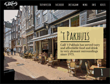 Tablet Screenshot of eetcafehetpakhuis.nl